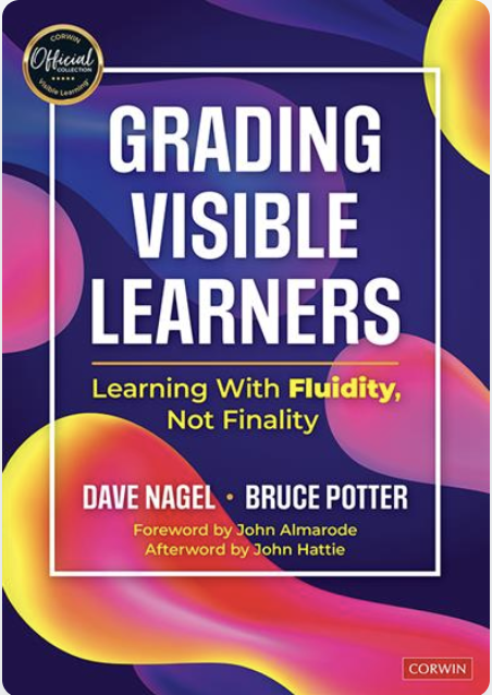 Grading Visible Learners (Corwin, 2025) book cover